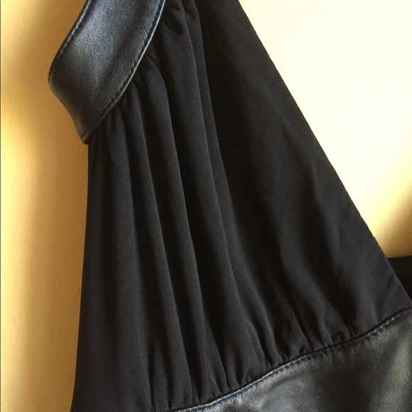 Carmim Osklen size M/L prom dress Brazil designer sexy maxi dress leather trim - Picture 8 of 13